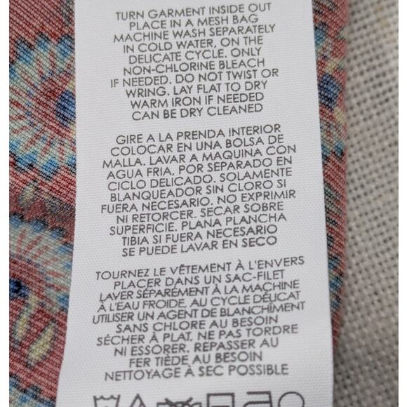 Cabi Poet Patchwork Open Front Waist Tie Kimono Duster Size Small - Picture 9 of 9